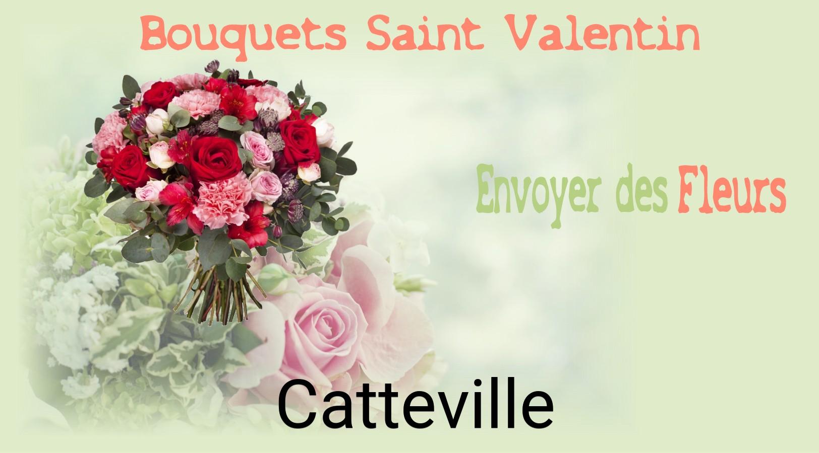 Roses de Saint-Valentin livrées à Catteville